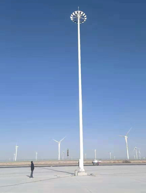 瓜州高速路服务区桑珠孜高杆灯项目