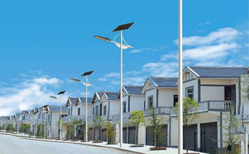 桑珠孜太阳能路灯配置与在乡村道路照明中的应用